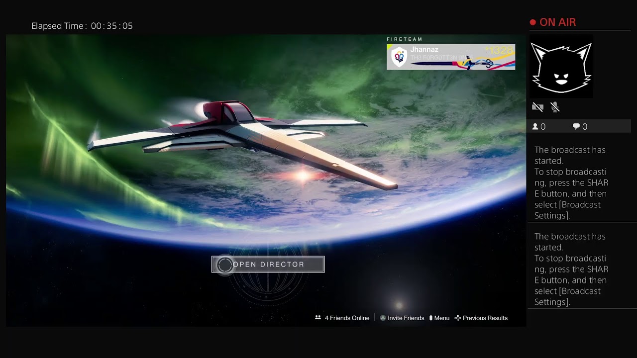 Jhannaz's Live PS4 Broadcast Grandmaster Nightfall Episode 4