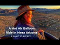 Hot Air Balloon Ride in Mesa Arizona (and What To Expect)