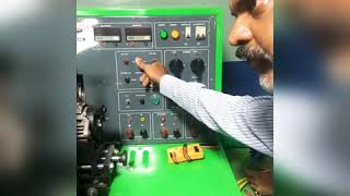 Alternator testing | Srm University automotive electrical and electronics lab |