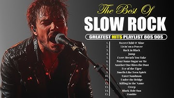 Scorpions, Aerosmith, BonJovi, Led Zeppelin, The Eagles🤘Greatest Hits Slow Rock Ballads 70s 80s 90s