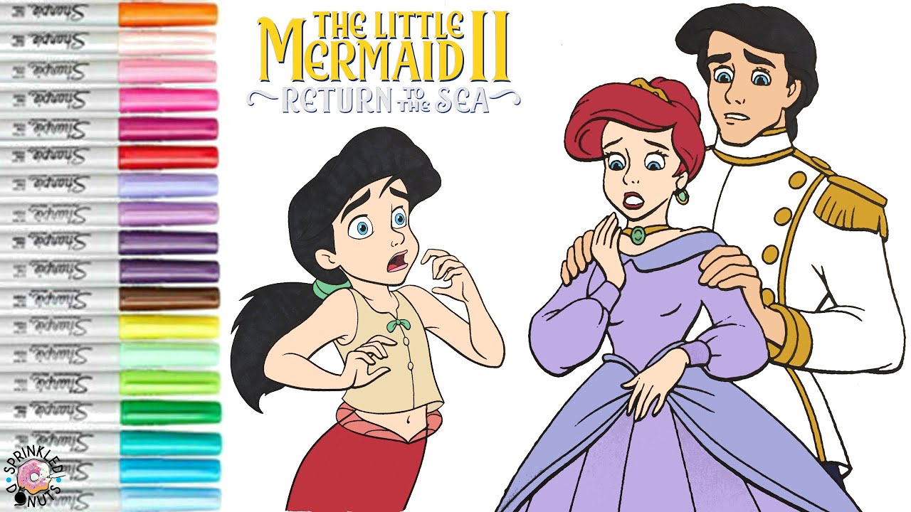 Disney Princess The Little Mermaid 2 Return To The Sea Coloring Book Disney Princess The Little Mermaid 2 Return To The Sea Coloring Book
