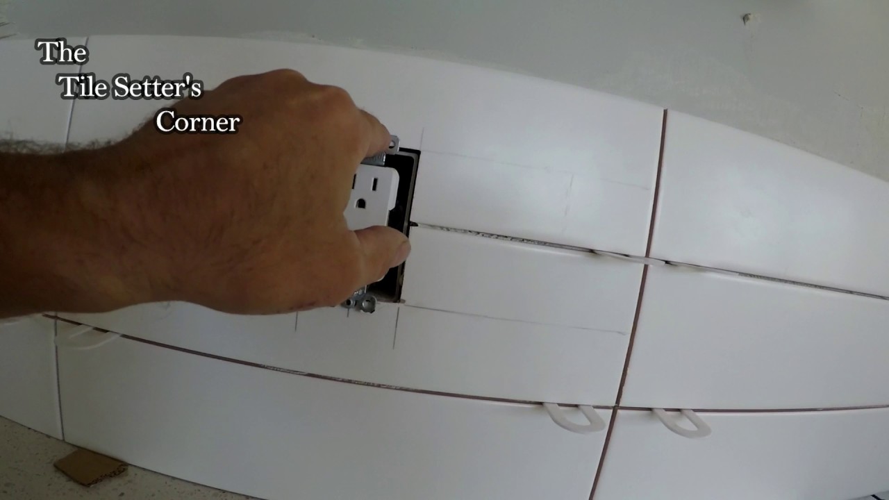 Tips on installing tile on backsplash - YouTube