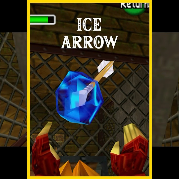 How To Get Ice Arrows In Ocarina Of Time Getting the Ice Arrow from the Gerudo Training Ground - Legend of Zelda