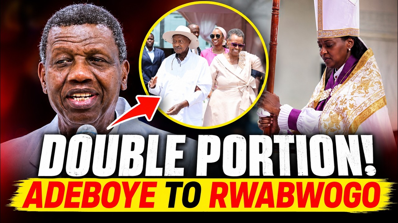 “DOUBLE PORTION!” Pastor Adeboye’s Powerful Message to Bishop Patience Rwabwogo