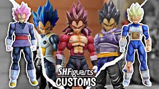 SHFiguarts Dragon ball | Los mejores customs #56 Especial VEGETA