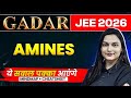 AMINES ONE SHOT - THEORY + PYQs + MINDMAP FOR CLASS 12 JEE CHEMISTRY | GADAR 2026 | SHILPI MAM