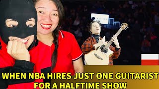 When NBA Hires Just One Guitarist for a Halftime Show - reaction #marcin