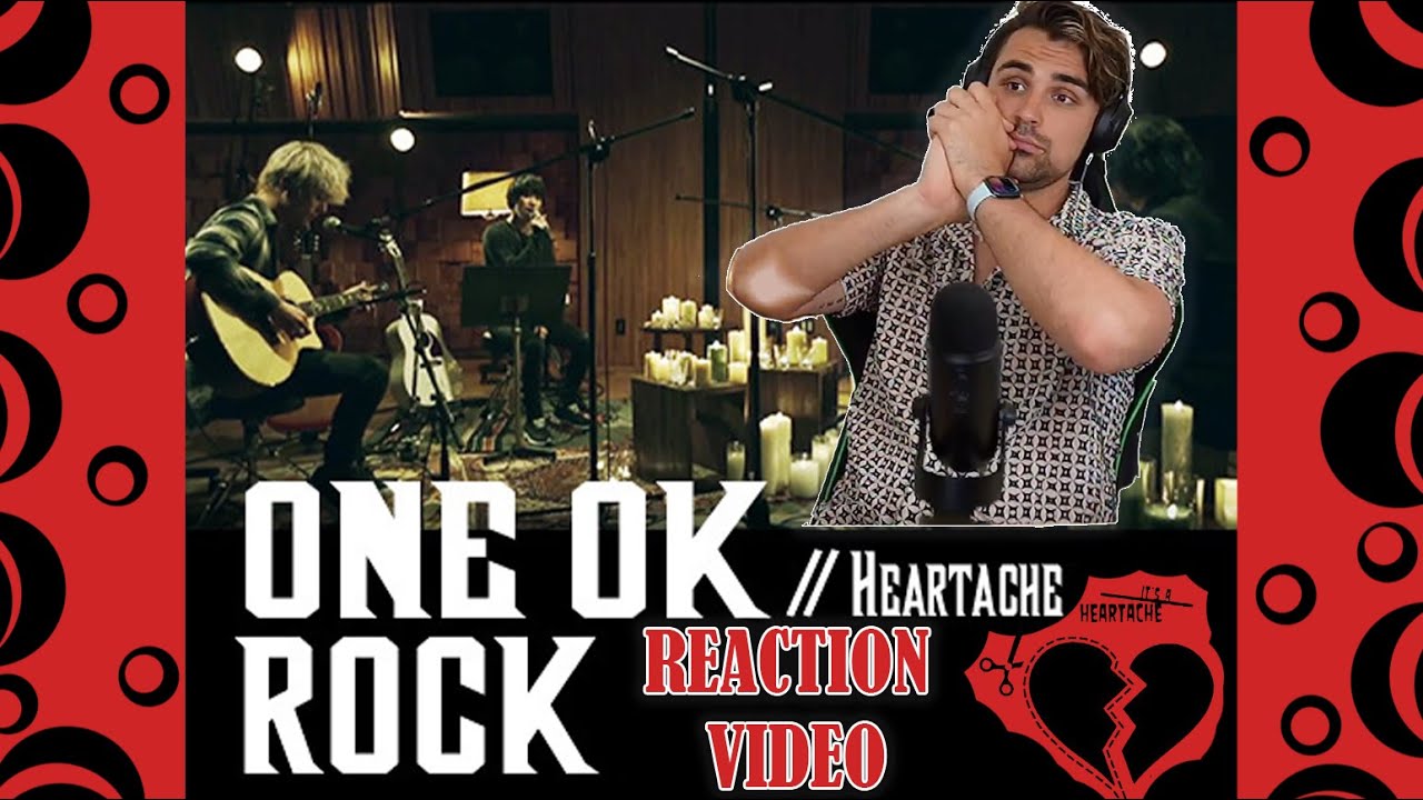 ONE OK ROCK - HEARTACHE [Studio Jam Session] - FIRST TIME HEARING - REACTION