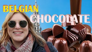 Americans try BELGIAN CHOCOLATE for the first time! Amazing chocolates in Brussels, Belgium