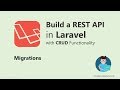 REST API in Laravel with CRUD functionality (2019) - Laravel Migrations