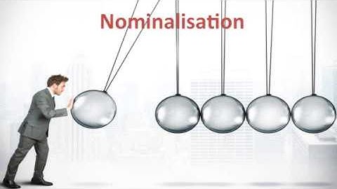 NLP Meta Model Nominalisation