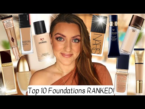 MY FAVOURITE FOUNDATIONS RANKED  Best Foundations in 2022 