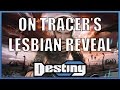 On tracers lesbian reveal