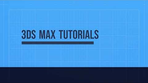 3DS Max - Chess Bishop - Model a Chess Set Series