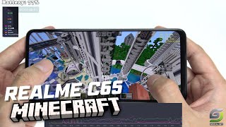 Realme C65 Test Game Minecraft | Helio G85