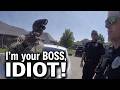 Sergeant Turns Tables On DISRESPECTFUL COP!
