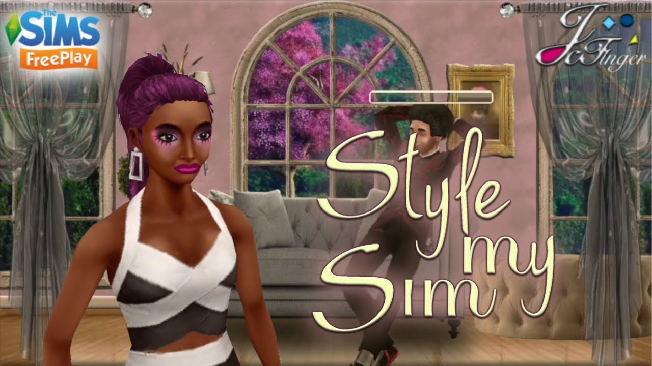The Sims FreePlay💄👗 STYLE MY SIM 👠👒 By Joy. YouTube