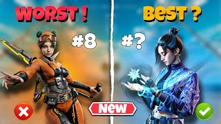 Ranking BloodStrike Characters 2026 (Worst❌️ to Best✅️)