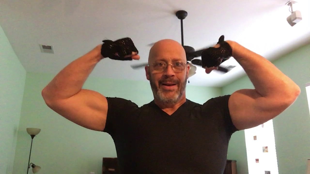 Home Dumbbell Arm Workout and Flexing - YouTube