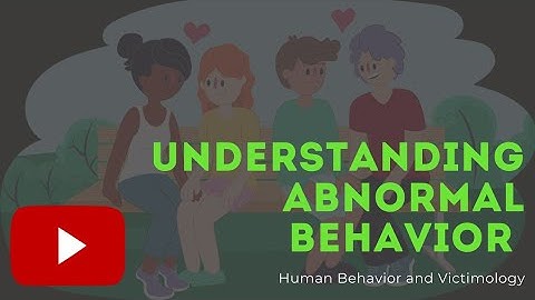 Human Behavior and Victimology Ft. Abnormal Behavior || Criminology