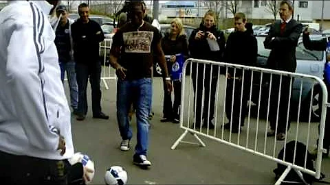 Maynor Figueroa and Hendry Thomas at the Wigan Ath...