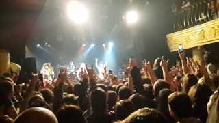 Steel Panther Live in Moscow. Satchel says in Russian - Show your Boobies.Siski.