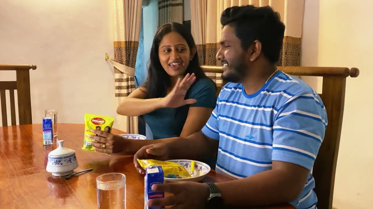 සමපෝෂ Challenge 🤪 පැරදුනොත් කෙනෙක්ව වඩාගෙන ආදර ගීතයක් කියන්න ඕනේ 😁😁