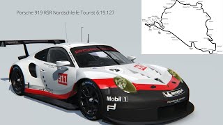 Nordschleife Tourist/Hotlap+Setup/Porsche 911 RSR/6:19.127