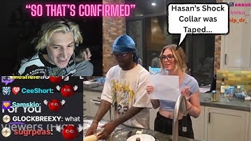 xQc Reacts to QTCinderella Accidentally Exposing & Confirming Hasan