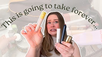 Project Pan 2025: Using Up My Entire Makeup Collection | 3 Month Update