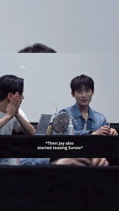 #sunoo covering his ears because of jayhoon 😭 #jay #sunghoon #heeseung #ni_ki #jungwon#jake#enhypen