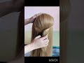 trending hairstyles 😍#hairstyle #bunhairstyle #simple #shorts