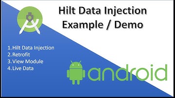 Hilt Data Injection Retrofit View Module Live Data Jetpack  Tutorial Example, Github API | Tamil