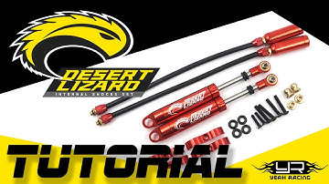How To Build: 100mm Desert Lizard Piggyback Internal Spring Damper #DDP-100