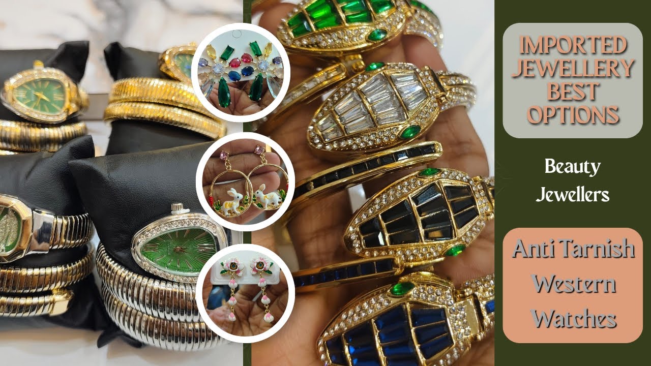 Imported Jewellery Most Unique Collection | Beauty Jewellers | Anti Tarnish Jewellery Wholesale