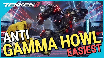 Anti GAMMA HOWL | Easiest Way | Jack 8  | Tekken 8