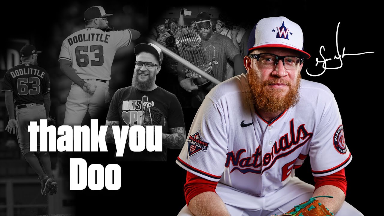 Official thank you Sean Doolittle Washington Nationals T-Shirt