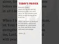 Morning Prayer #shortsfeed #dailyprayer #shortprayer #gospel #jesuslovesyou #2025 #christianprayer