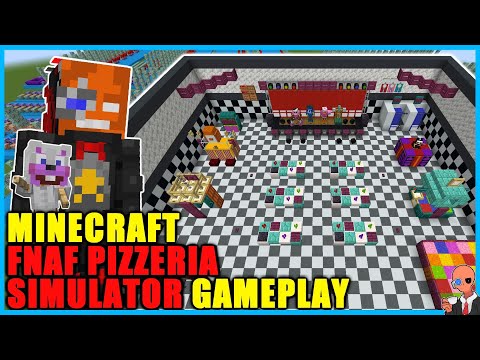 Freddy Fazbear's Pizzeria Simulator (FNAF 6) 1.19.2+ Minecraft Map