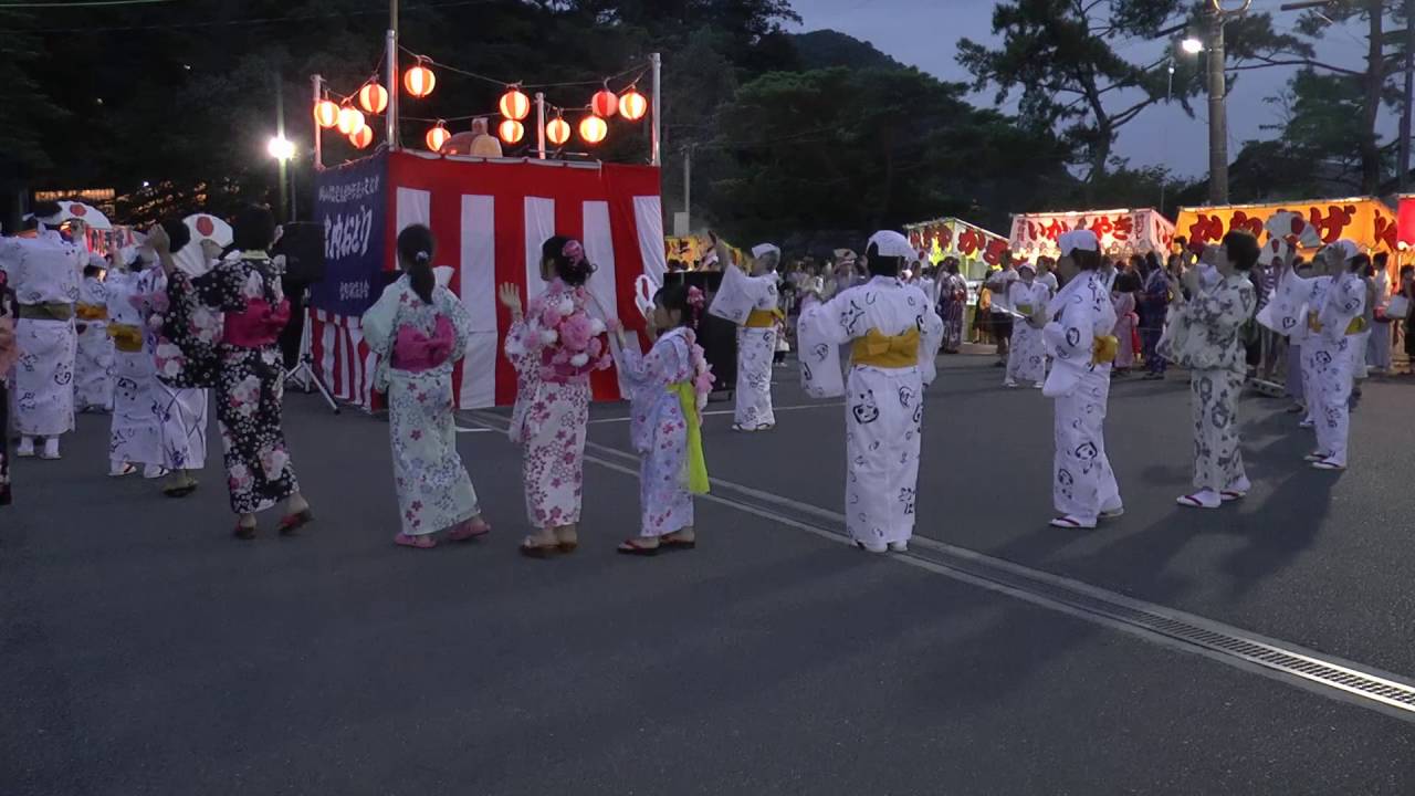 奉納　吉備津神社　宮内おどり　岡山市北区　2016　7月31日　撮影