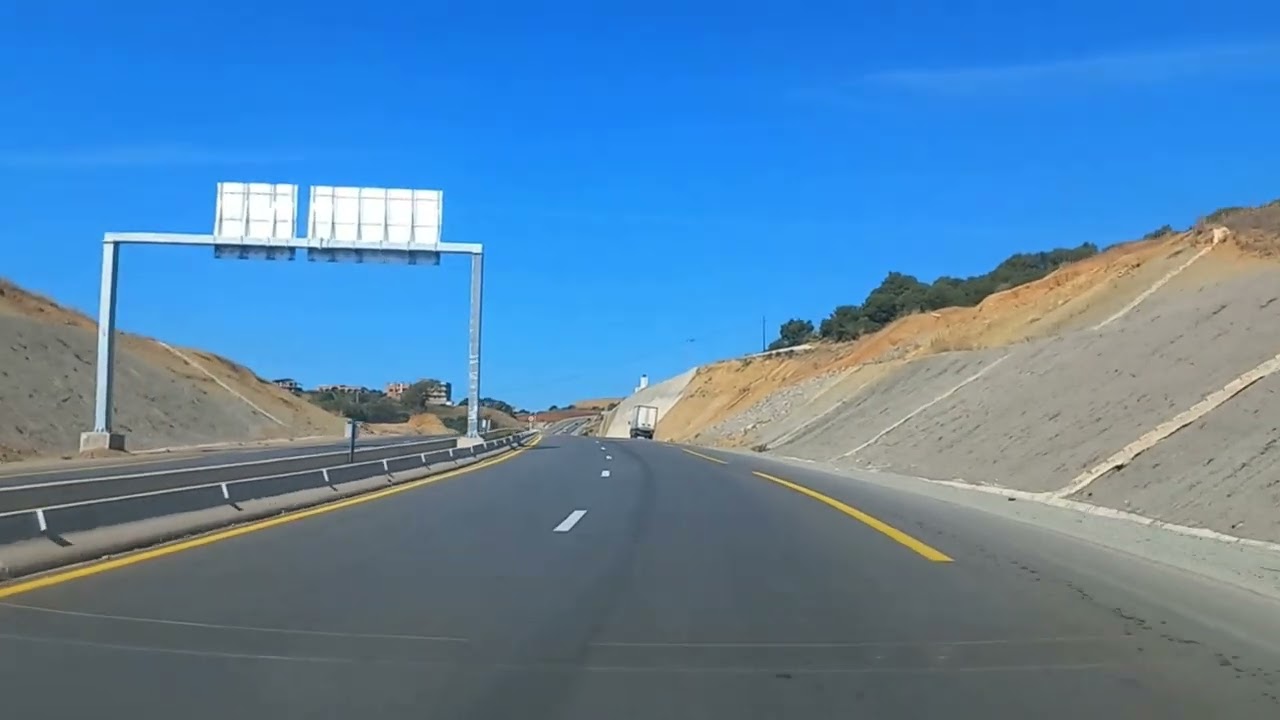 تعرفو على الطريق السيار الجديد في ولاية بومرداس CONTOURNEMENT BOUMERDES