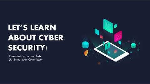 Cyber security | Art Integration Committee | By Gaurav Shah