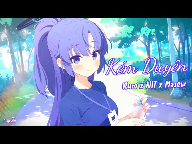 Kém Duyên - Rum x NIT x Masew [ Lyrics // Speed Up ] | Yuuka (Sportswear) - Blue Archive Live2D