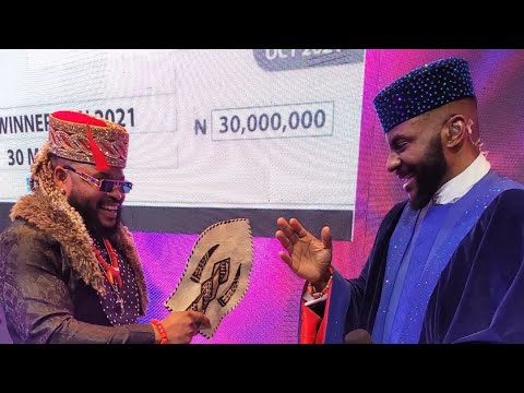 whitemoney wins #bbnaija season 6 | finale : big brother naija season 6 shine ya eye