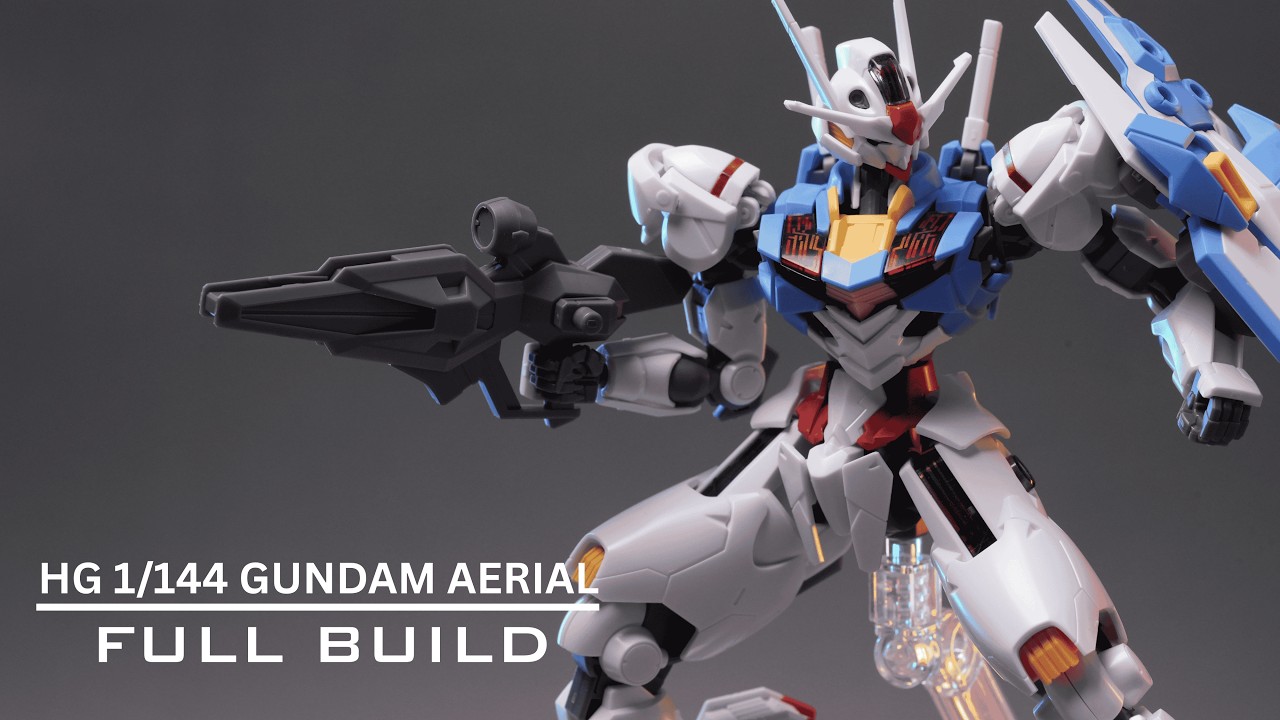 High Grade GOODNESS | HG Gundam Aerial | ASMR SPEED BUILD