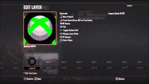 BLACK OPS 2 EMBLEM TUTORIALS: Xbox 360 Logo
