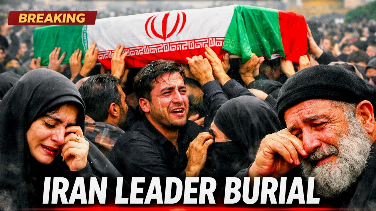 🔥 Live 🔴 Iran Supreme Leader Khamenei Burial Now .