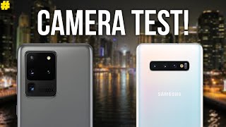 Samsung Galaxy S20 Ultra vs Samsung Galaxy S10+: Night-time Camera Comparison!
While only a years difference, the Samsung Galaxy S20 Ultra 5G brings some radical improvements over the Samsung Galaxy S10+, with a 108MP wide sensor, 48MP periscope lens, 12MP ultra-wide sensor and a 0.3MP depth sensor quad camera setup. This brings features such as 8K video and up to 100x zoom which, if you compare with the Galaxy S10+ setup of a 12MP, 12MP and 16MP setup is leagues ahead. Weve tested daytime performance but how do the differences hold up with night-time video? Is there a significant improvement in that department?
For more information, visit www.gntech.ae
Credits:
Voiceover and Edit: Vaibhav Pradip
Music: Walk Around by Roa https://soundcloud.com/roa_music1031
Creative Commons — Attribution 3.0 Unported — CC BY 3.0
Free Download / Stream: https://bit.ly/walk-around-roa
Music promoted by Audio Library https://youtu.be/BimtUhUirnw
Social Media:
www.facebook.com/gntechae
Instagram/Twitter: @gntechae Samsung Galaxy S20 Ultra vs Samsung Galaxy S10+: Night-time Camera Comparison!