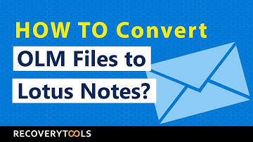 How to Convert OLM files to Lotus Notes - Trusted Solution