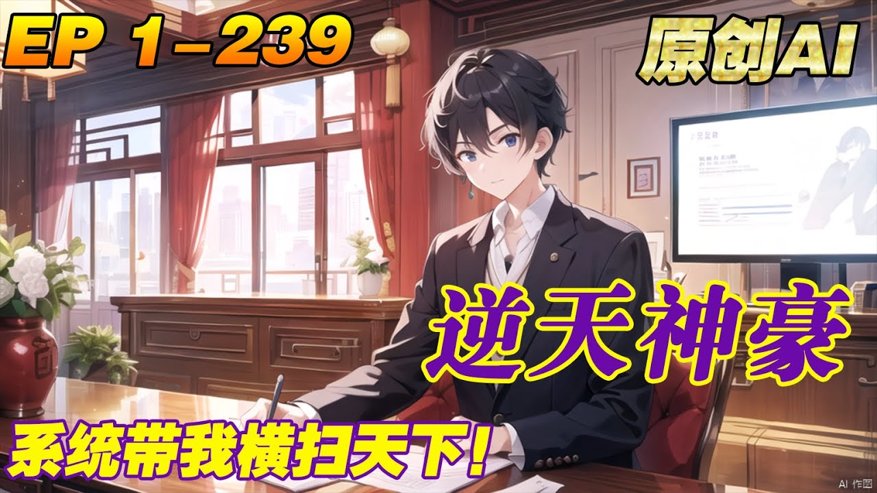 💥逆天神豪，系統帶我橫掃天下！ 【1-239】大四畢業後，好不容易找了一份工作，因看了那主管女朋友一眼，被上司給辭退了。 之後因啟動系統，分分鐘走上人生巔峰！ #小說 #逆襲 #爽文 【原創AI小說】